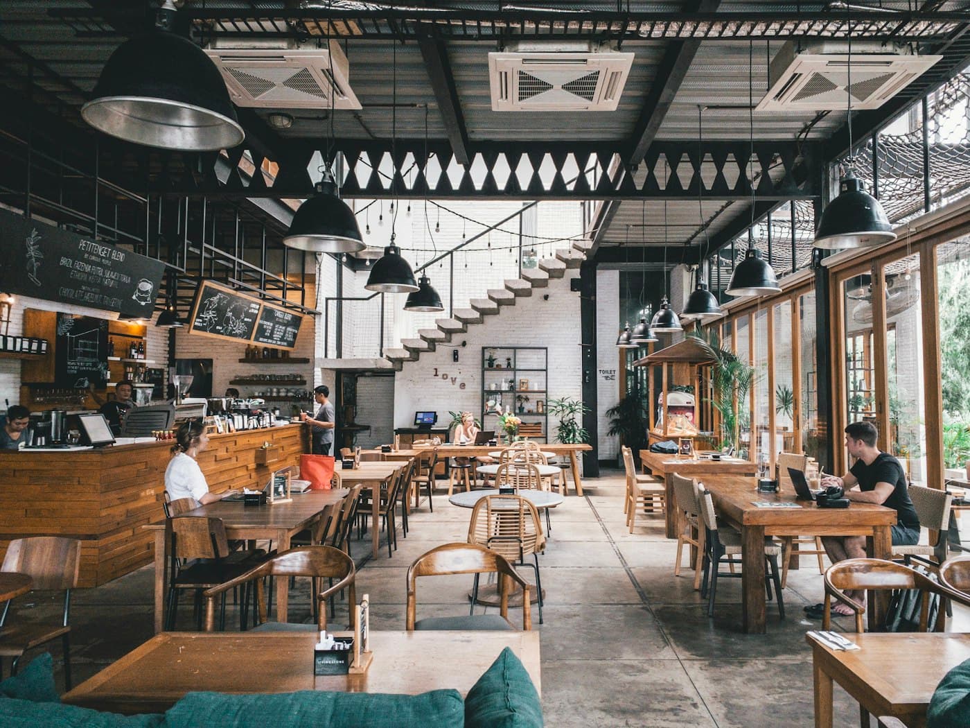 Tables set for service across your restaurant